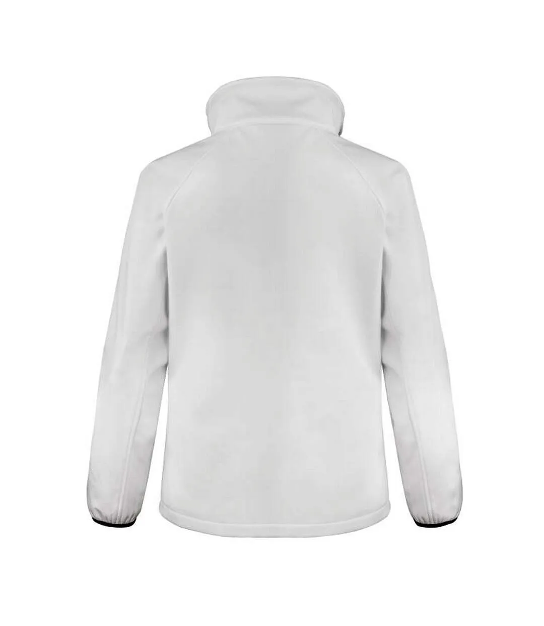 Womens/ladies softshell body warmer white/black Result